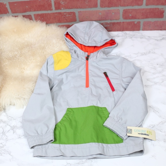 OshKosh B'gosh Other - NWT Genuine Kids OshKosh Light Color Block Jacket
